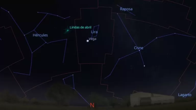 Chuva de meteoros Líridas poderá ser vista na madrugada de 22 de abril no Paraná
