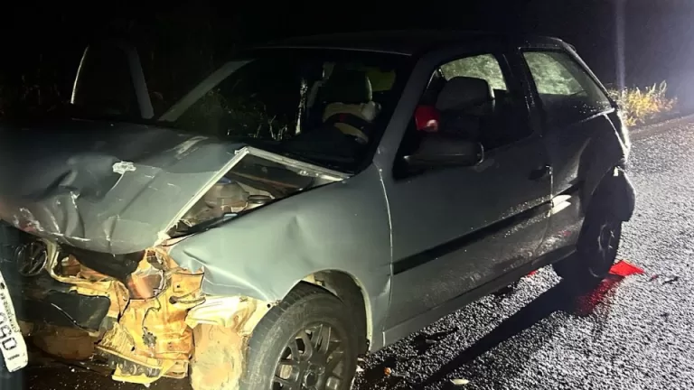 Motorista foge após batida na traseira de HB20 em Marechal Rondon