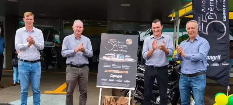 Copagril inicia Campanha de Prêmios em comemoração aos 55 anos