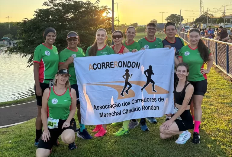 Atletas da Acorre Rondon representam Marechal na 1ª Corrida das Orquídeas em Maripá