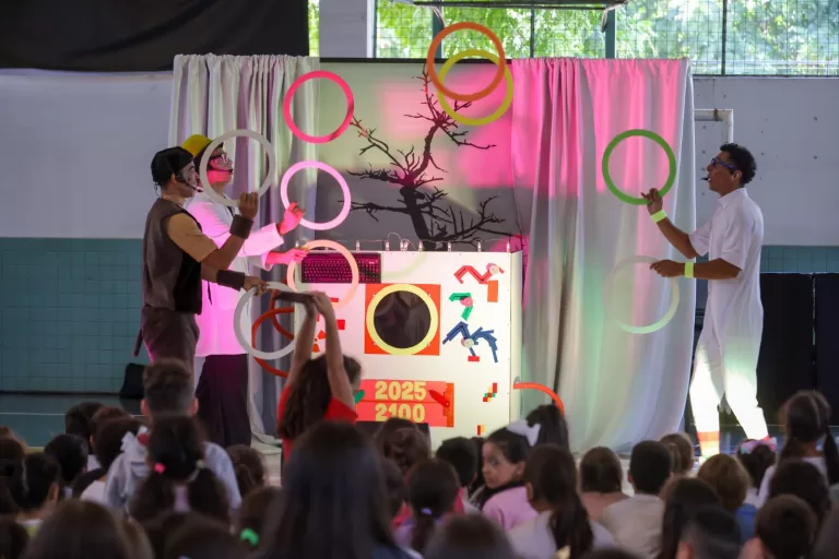 Itaipu e Itaipu Parquetec abrem agenda ambiental em escolas de Foz do Iguaçu