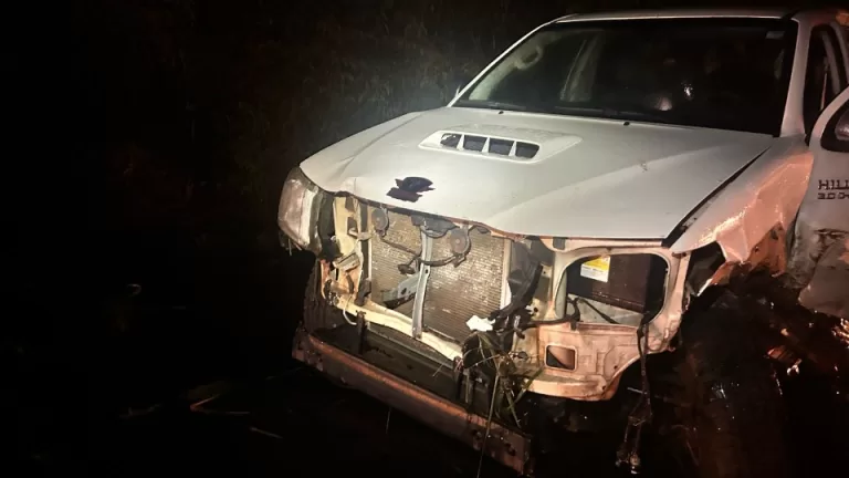Colisão entre Palio e Hilux deixa um ferido em Marechal Rondon