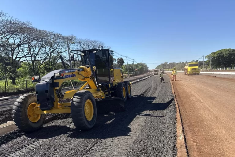 Acesso à BR-469 será interditado para avanço na obra de duplicação em Foz do Iguaçu