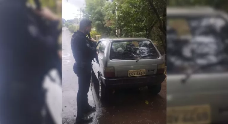 Uno furtado em Marechal Rondon é recuperado em Cascavel