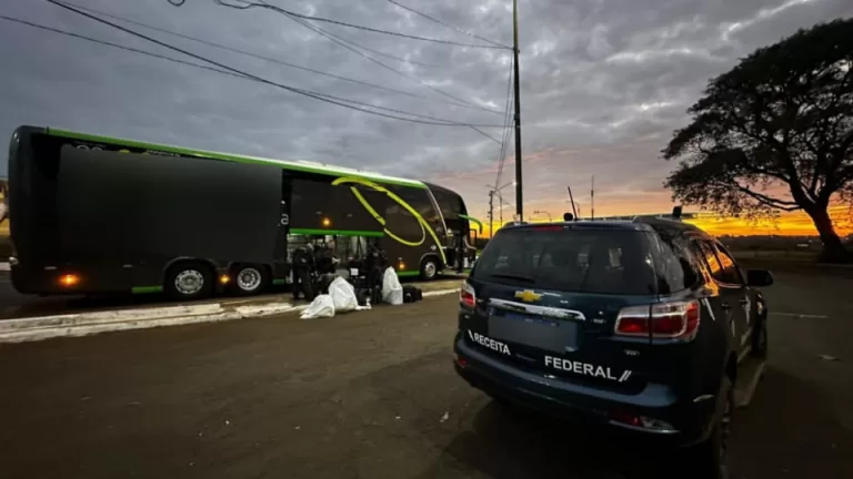 25 quilos de maconha são apreendidos em ônibus em Santa Terezinha do Itaipu