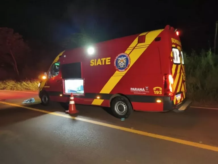 Homem morre atropelado em rodovia que liga Marechal a Nova Santa Rosa; motorista foge