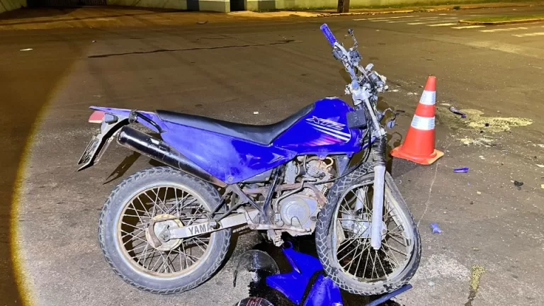 Motociclista morre após batida entre carro e moto em Toledo