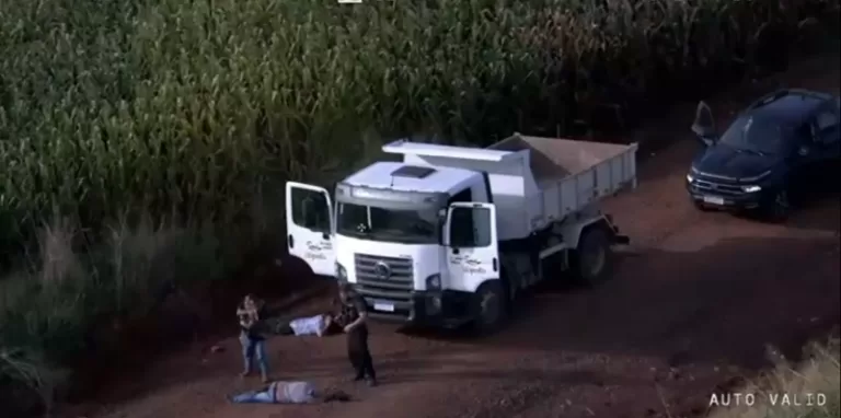 Com caminhão furtado, homem reage à prisão e acaba baleado pela Polícia em Toledo