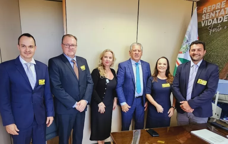 Comitiva de Marechal Rondon é recebida em Brasília pelo deputado Dilceu Sperafico