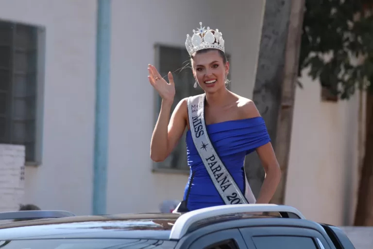 Miss Universe Paraná 2026, Jéssica Krein é recebida de forma especial em Marechal Rondon