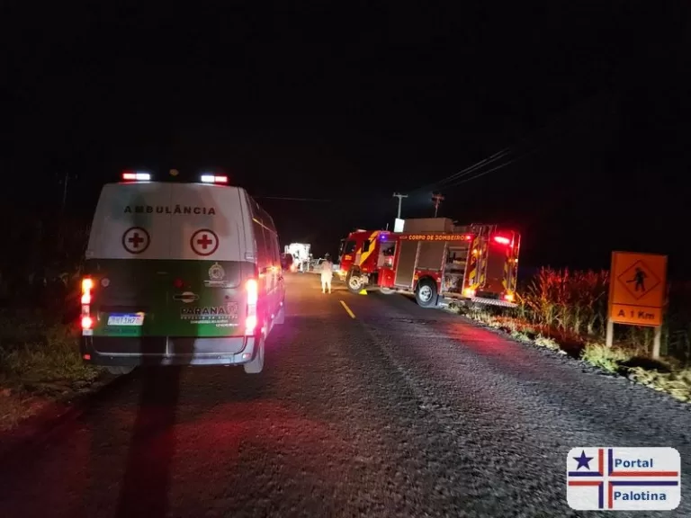 Acidente entre Terra Roxa e Palotina deixa homem ferido