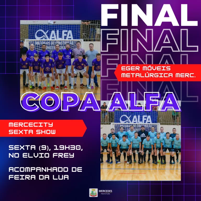 Grande final da Copa Alfa será nesta sexta com Feira da Lua