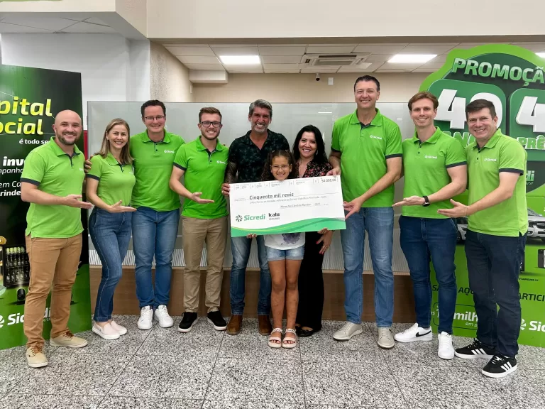 Associado do Sicredi em Marechal Rondon é premiado com R$ 50 mil na campanha “Seguro Icatu Mais em Vida”