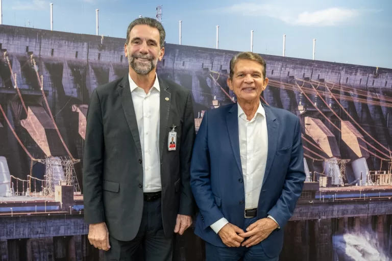 Enio Verri recebe prefeito de Foz do Iguaçu, Joaquim Silva