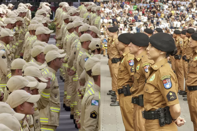Inscrições abertas para concurso da PM e dos Bombeiros do Paraná