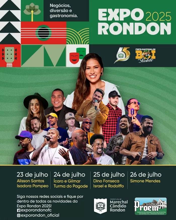 Expo Rondon 2025 será lançada no dia 23