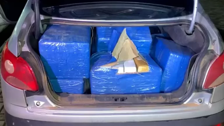 PRF apreende mais de 230 quilos de maconha e cigarros contrabandeados na BR-277