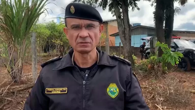 Mais de 100 policiais atuam em desocupação pacífica de fazenda no Oeste do Paraná