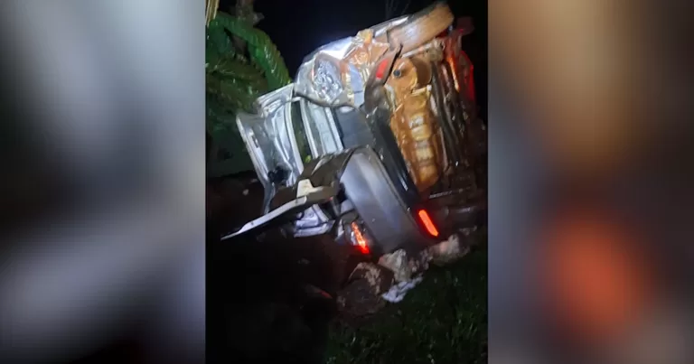 Batida deixa três feridos entre Palotina e Terra Roxa; motorista é preso por embriaguez