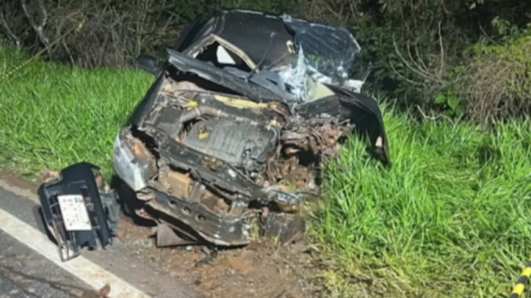 Motorista morre em batida com caminhão no Sudoeste do Paraná