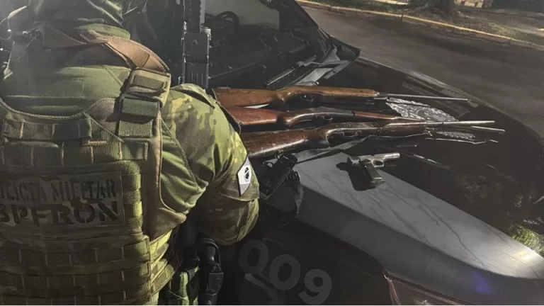 Homem é preso e pistola e espingardas são apreendidas em Pato Bragado