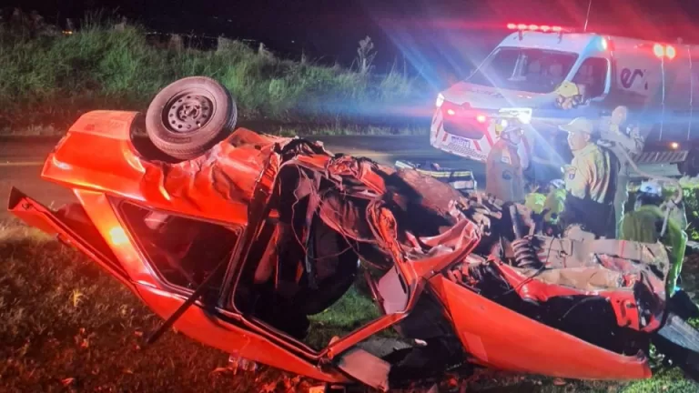 Homem morre em grave acidente na PR-364 em Guarapuava
