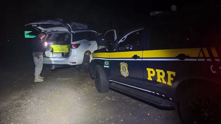 Após perseguição mais de meia tonelada de drogas é apreendida em Guaíra