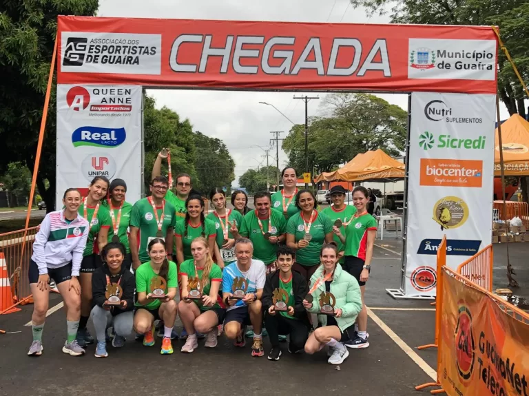 Atletas do Projeto Movimento e Saúde e Acorre Rondon conquistam excelentes resultados na 5ª Corrida Guaíra Runners 2025