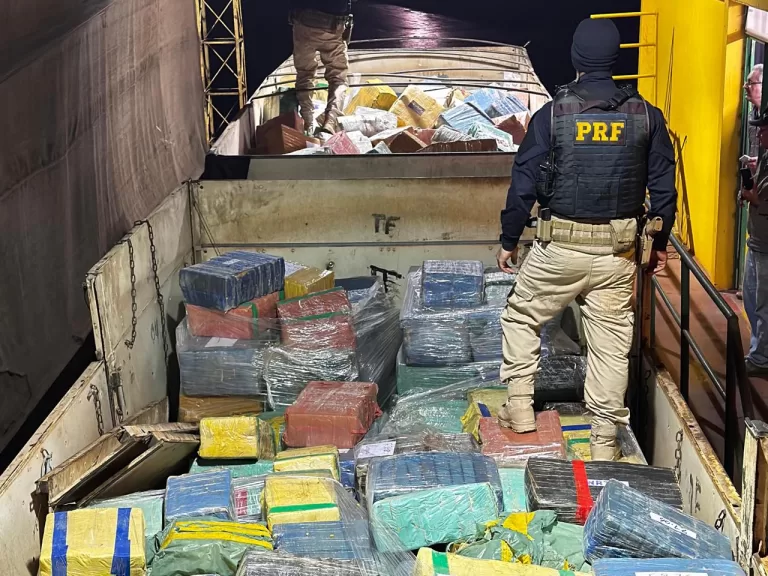 PRF apreende 17 toneladas de maconha em Marechal Rondon