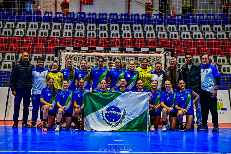 Paraná lidera com folga no Campeonato Brasileiro de Seleções de Handebol