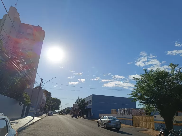 Sol predomina e máxima chega a 26°C em Marechal Rondon nesta terça-feira