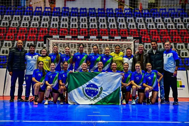 Seleções do Paraná estreiam com vitória no Campeonato Brasileiro de Handebol Juvenil