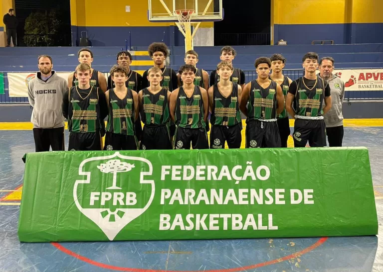 Pref. de Marechal Rondon/ACB/AACC fica em 4º lugar na Taça Paraná Sub-16