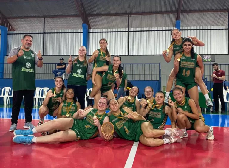 Basquete feminino de Marechal Rondon conquista Fase Regional dos Jojup’s