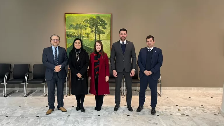 OAB Marechal Rondon é recebida pela Presidência do TJPR para tratar da estrutura da Vara Cível da comarca