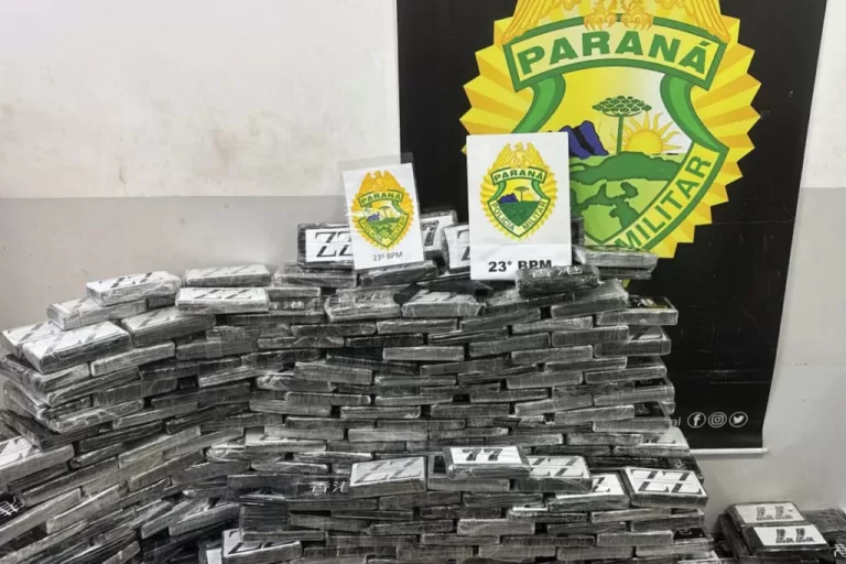 Polícia do Paraná deixa tráfico de drogas R$ 65 milhões “mais pobre”