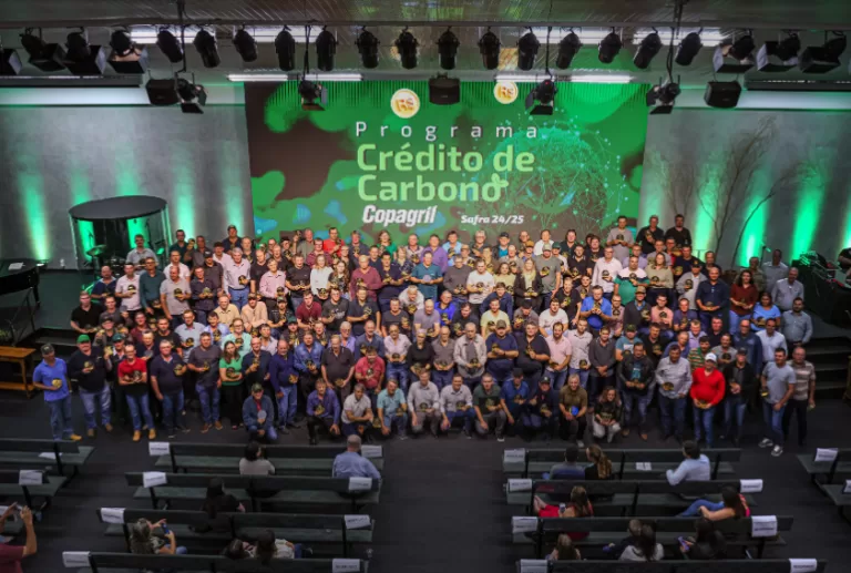 Copagril distribui R$ 7 milhões em créditos de carbono e destaca protagonismo do produtor rural na sustentabilidade