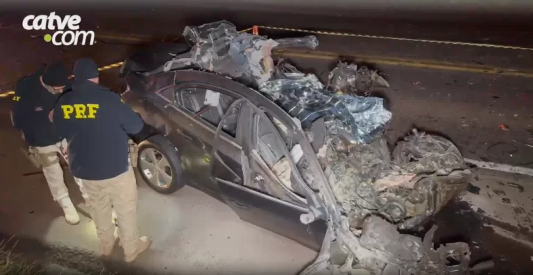 Acidente entre carro e caminhão deixa uma pessoa morta na BR-277
