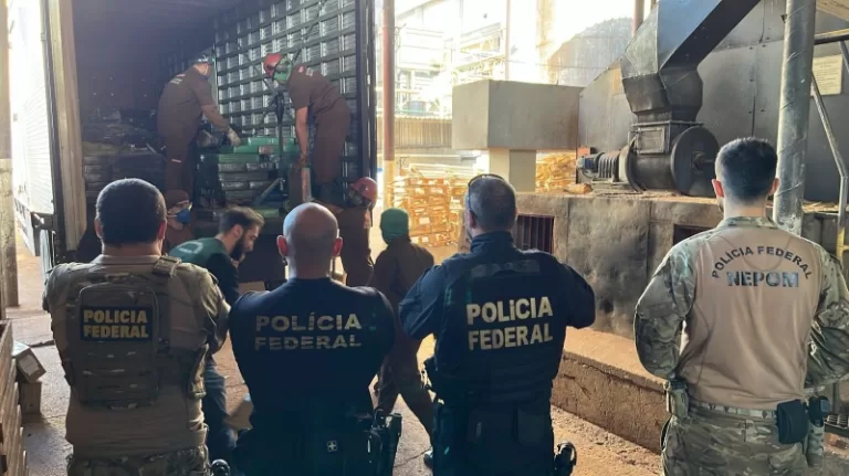 Polícia Federal destrói 9,5 toneladas de drogas em Guaíra