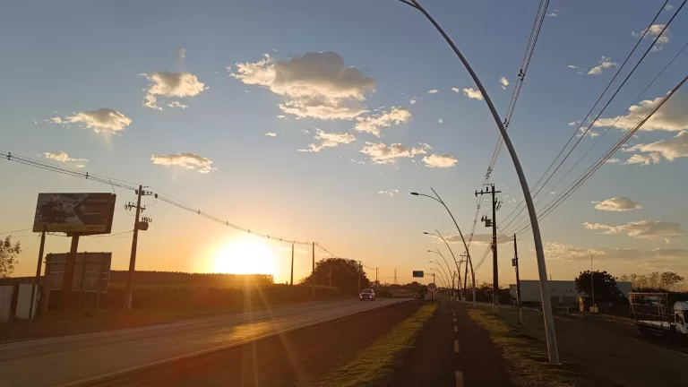 Sol, calor e chuvas no fim da semana: veja a previsão do tempo para Marechal Rondon