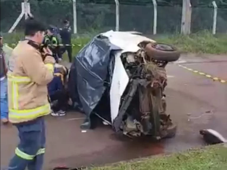 Jovem morre em grave acidente na entrada de Salto del Guairá no Paraguai
