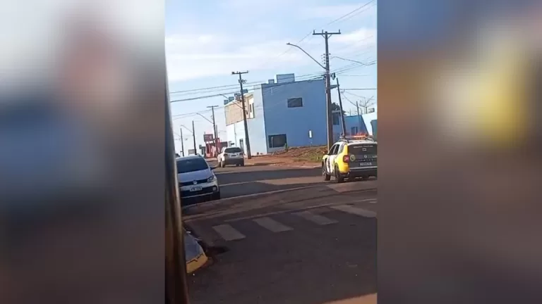Jovem bate em carro, foge da polícia e é presa em Marechal Rondon; veja vídeos