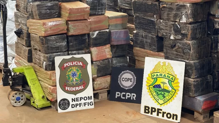 Mais de 2,5 toneladas de maconha são apreendidas em Santa Helena