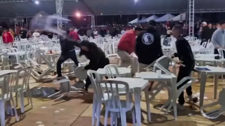 Briga generalizada interrompe Festa da Tainha em Paranaguá