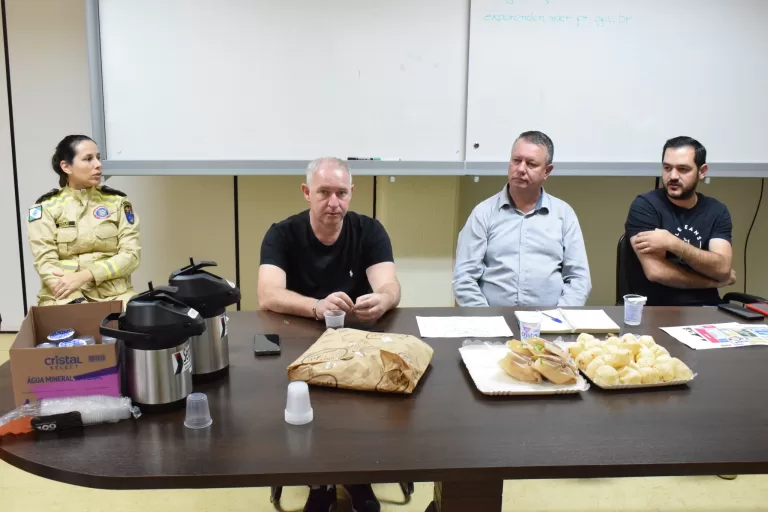 Reunião define estratégias de atuação das forças policiais para a Expo Rondon 2025