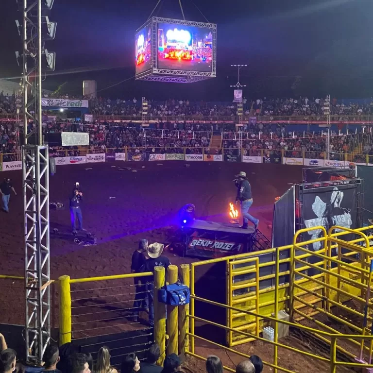 Abertura do rodeio da Expo Rondon 2025 é adiada para sexta-feira devido à chuva