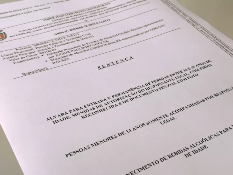 Juiz expede alvará que regulamenta participação de crianças e adolescentes na Expo Rondon 2025