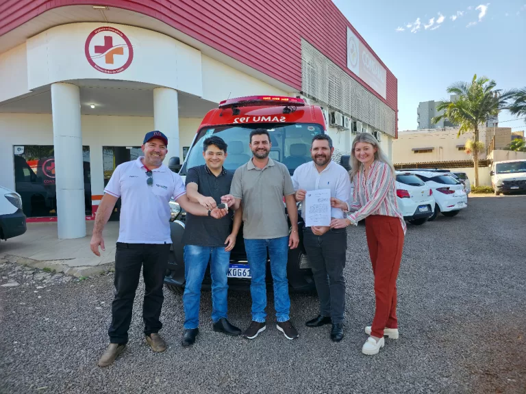Marechal Rondon recebe nova ambulância