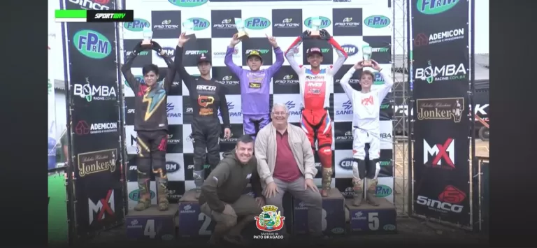 Piloto de Pato Bragado conquista dois pódios na 3ª etapa e segue como destaque da competição estadual