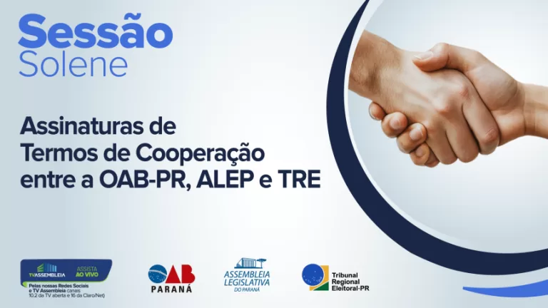 Assembleia Legislativa instalará Frente Parlamentar para fortalecer e valorizar a advocacia no Paraná